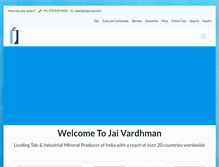 Tablet Screenshot of jaigroup.com